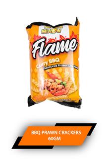 Miaow Miaow Bbq Prawn Crackers 60gm